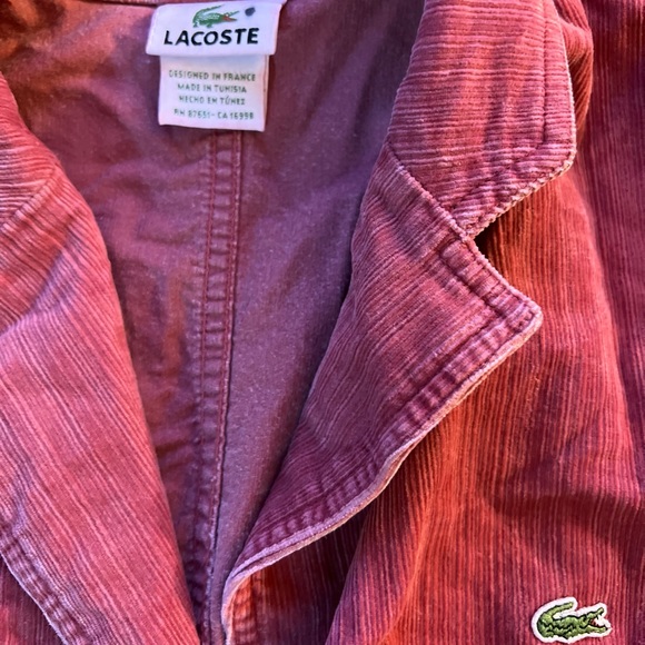 Lacoste Women’s Corduroy Jacket - Picture 2 of 3